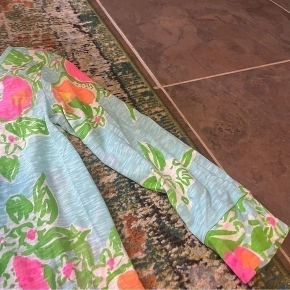Lilly Pulitzer Citrus Fruit Print Shift Dress Small Pink Resort Vacation Preppy